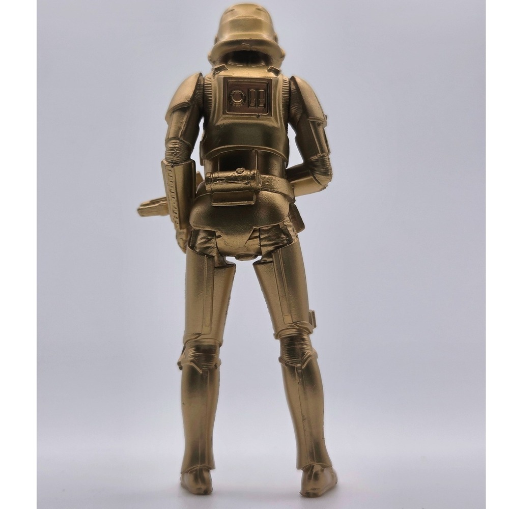 Hasbro Star Wars Stormtrooper 3.75" Gold Good Skywalker Saga Commemorative - Picture 2 of 8
